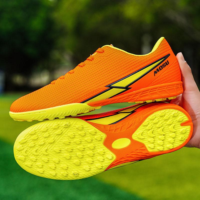 Men's Long Spike Soccer Shoes Outdoor Training Sneakers Male Youth Gym Ankle Boot Spring Autumn Man Football Training Sneakers