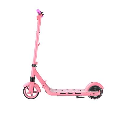 KIDDOWE K2 Kid's Folding Electric Scooter 130W Motor 24V6AH Battery 14KM/H Top Speed 6.5 Inch Solid Tire Outdoor Play E-Scooter