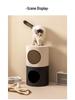 Universal Semi-Closed Pet Nest for Cats and Small Dogs - Suitable for All Seasons