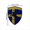1Pc 3D Aluminum Emblem Car Side Fender Rear Trunk Body Badge Logo Sticker
