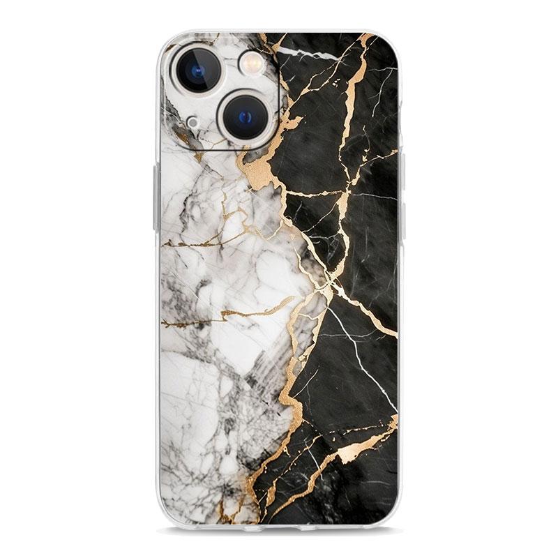 Capa de Celular Para iPhone 17 Capas iPhone Air 16 15 12 13 14 Pro Max 7 8 Plus 16Pro iPhone11 Capa Macia Mármore Aquarelado