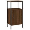 VidaXL Bedside Table Brown Oak 41x31x80 Cm Engineered Wood 825931