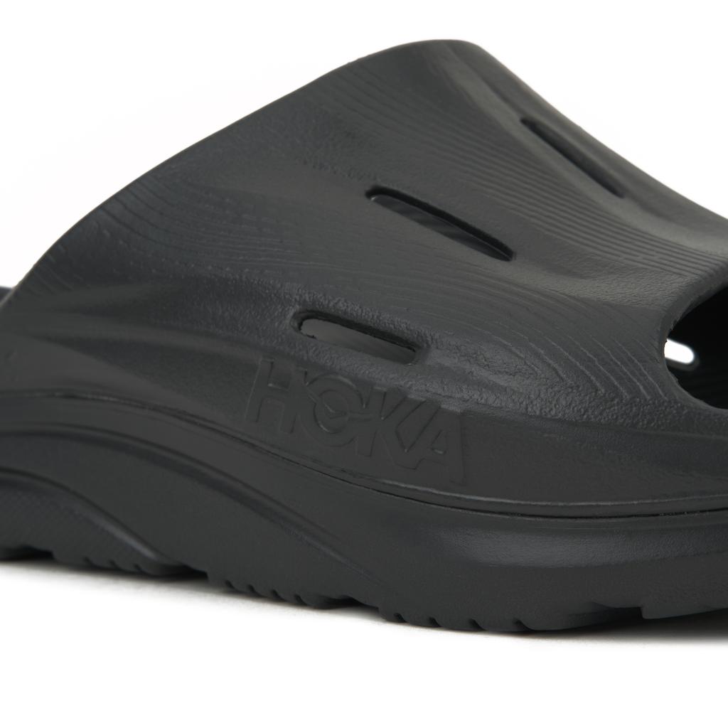 HOKA Ora Recovery Slide 3 Czarne Sneakersy Unisex 1135061-BBLC