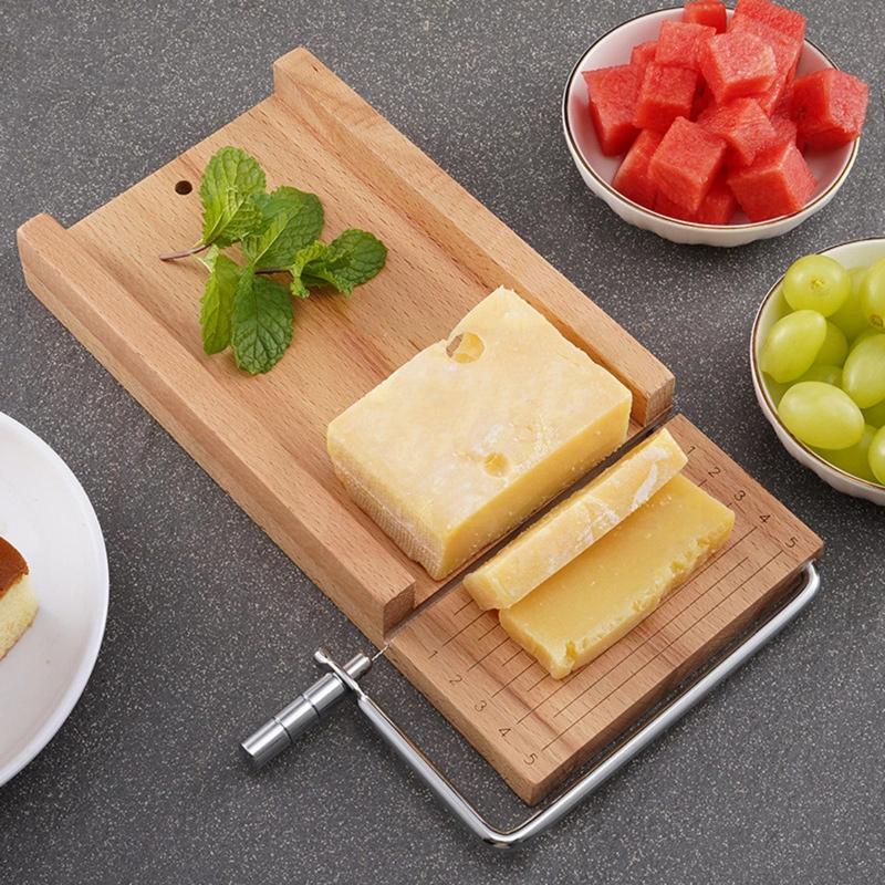 Käseschneider mit Edelstahldraht Käseschneider Käseschneider Drahtkäseschneider Käse-Gadgets für Käse Butter