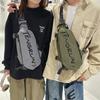 Letter Print Crossbody Bag Men's Chest Bag Women Shoulder Bag