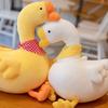 Peluche di Anatra Carina Morbido Peluche Riempito Soffice Giallo Bianco Cuscino di Anatra Per Bambini Peluche Kawaii Per Bambini Regalo di Compleanno
