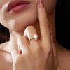 S925 Silver Women's Moissanite Ring, Classic 3 Carat Water Drop Design, 7*11mm Luxury Style
