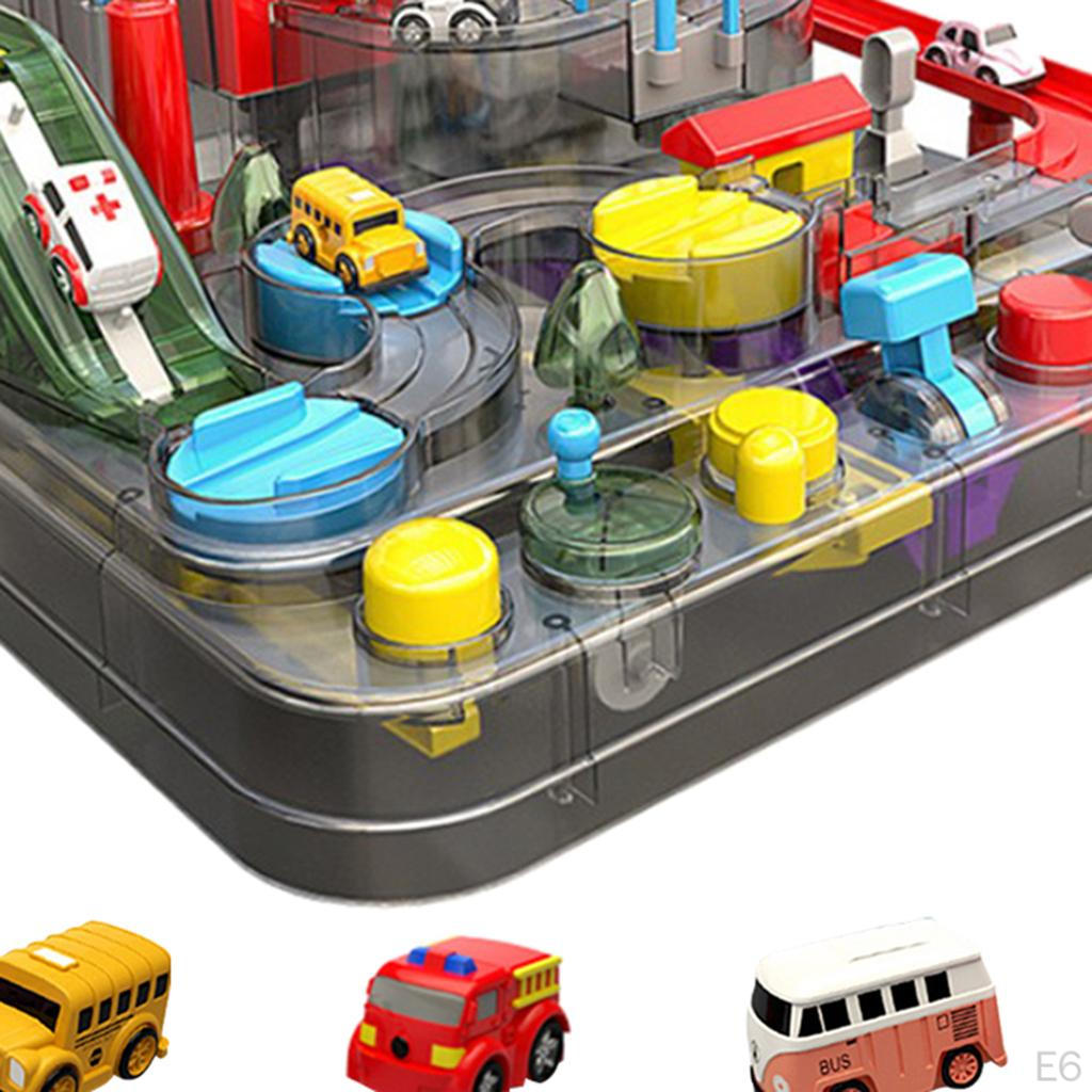 for Boys Car Model Adventure Game Mechanical Interactive Toys Preschool Educational Games Kids