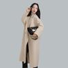 Fengxun Classic Double-Sided Wool Blend Long Coat