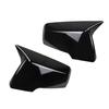 For Chevrolet Traverse 2018- Car Sticker Rearview Side Mirror Cover Wing Cap Exterior Door Case Trim Carbon Fiber Black Auto