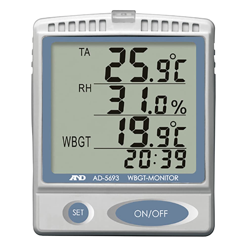 

Heat Stroke Index Monitor A&D AD-5693 білий