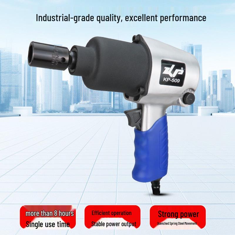 Gaobao Industrial Grade 1/2" Pneumatic Wrench for Auto Repair and Tire Patching.