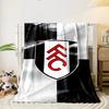 Fulham FC Logo Motif Blanket Print Blanket Soft and Cozy Perfect for the Living Room Bed Sofa or a Nap,gift
