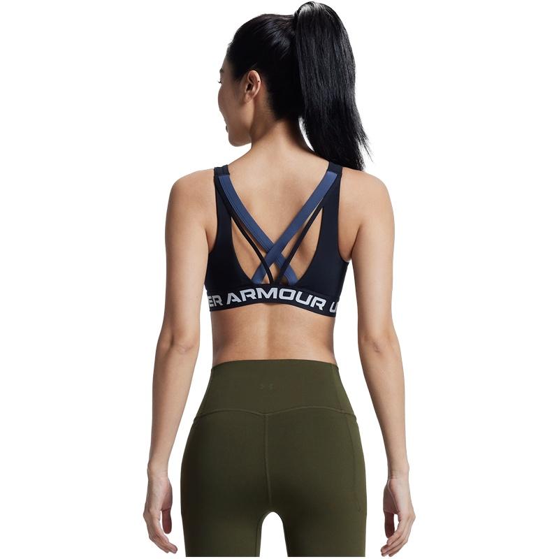 Under Armour Removable Soft Cup Medium Support U-Shaped Sports Bra Women underwear 1390377-005