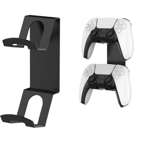 KAIXUANMAN Magnetic Controller Holder, Aluminum Headphone Stand, Magnetic Game Controller Storage Rack, Headset Stand, Gaming Accessories, Holds Two C