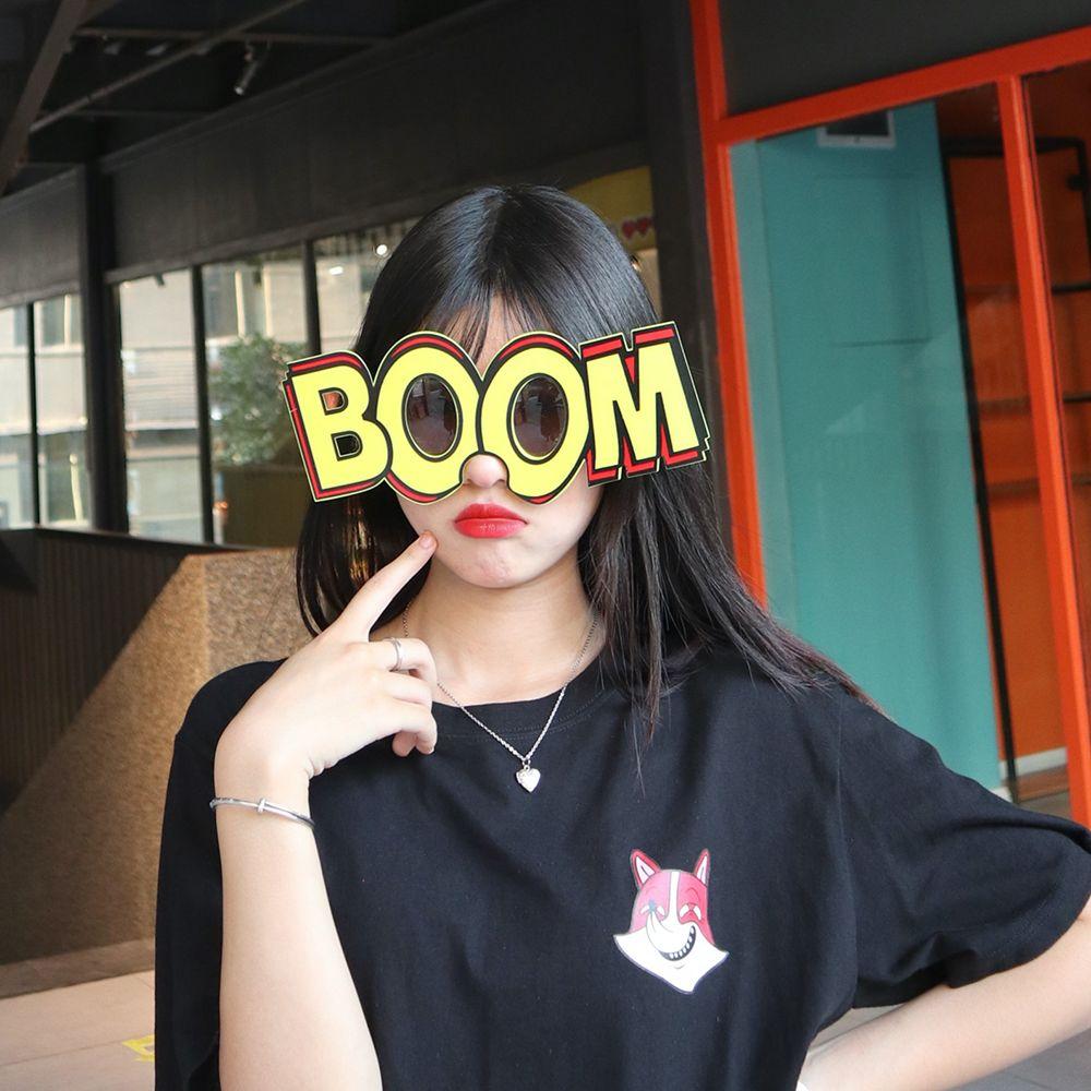 Funny Sunglasses Big Frame Ice Cream Pineapple Sun Glasses Women Holiday Celebration Party Decorative Eyeglasses Selfie Props