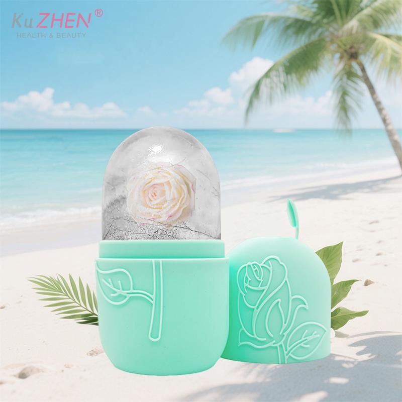3pcs Ice Face Roller Facial Skincare Ice Roller Set Facial Roller Gua Sha Face Tool Set Face Massage Roller Lifting Contouring