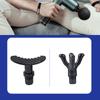 1Pcs Fascia Gun Massager Head Universal Type Massage Roller Back Massager Gun Massage Tool