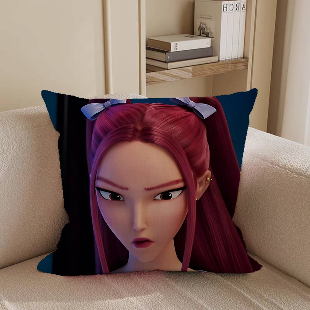 CARTOON MiraS Personalized Pillow Cover Kids Bedroom Wild Party Decor Pillowcase Kid Birthday Shower Gift