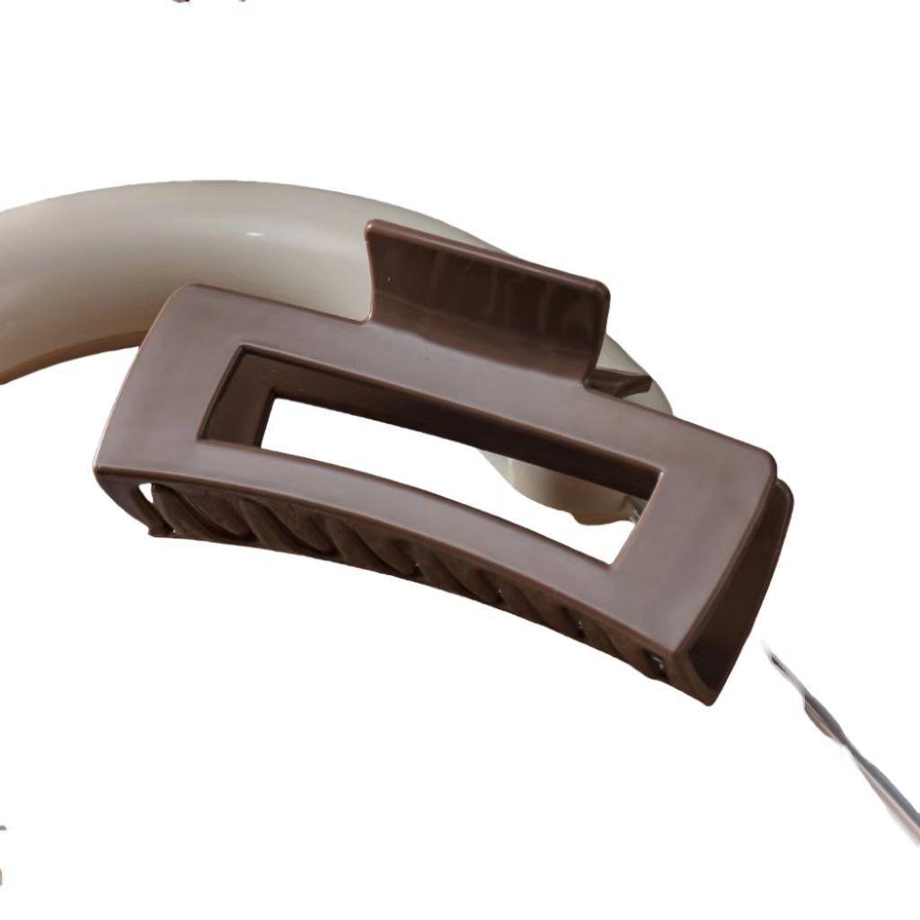 New Soft Silicone 10.5 Women's Anti-Drop Shark Hair Clip - Anti-Collision Back of Head Claw Clip.