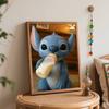 Disney Stitch Oil Painting Kit Canvas DIY Home Decor Gift