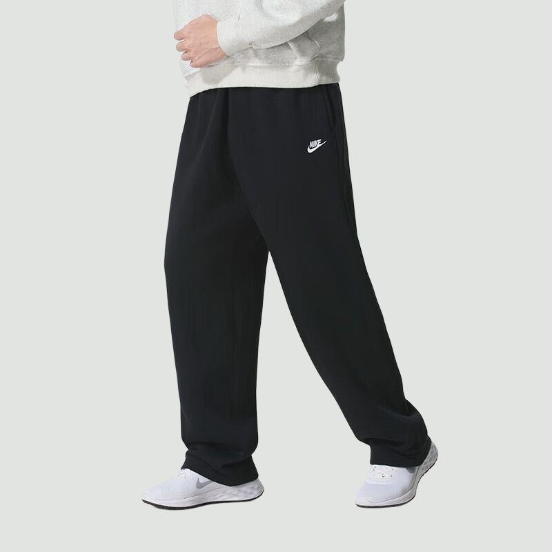 Nike Logo Fleece Lined Breathable Knitted Sports Pants Men pants IF0489010