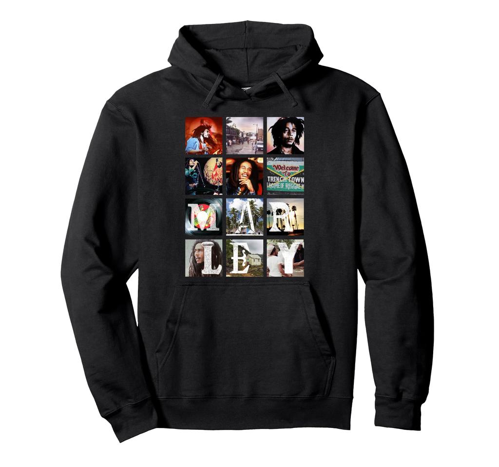 Bob Marley Block Hoodie