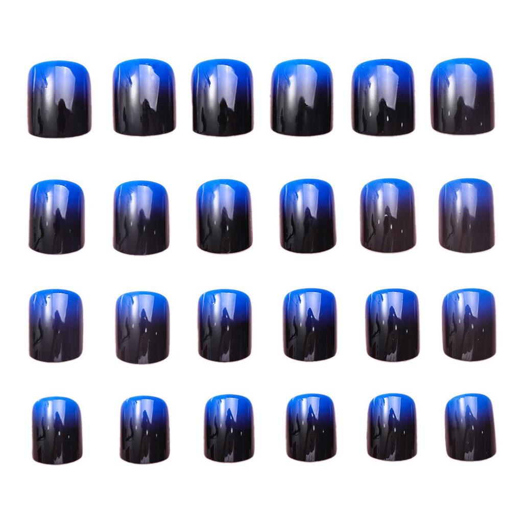 120 Gradient Color Removable Press-On Nails - Finished, Wearable, False Nail Tips