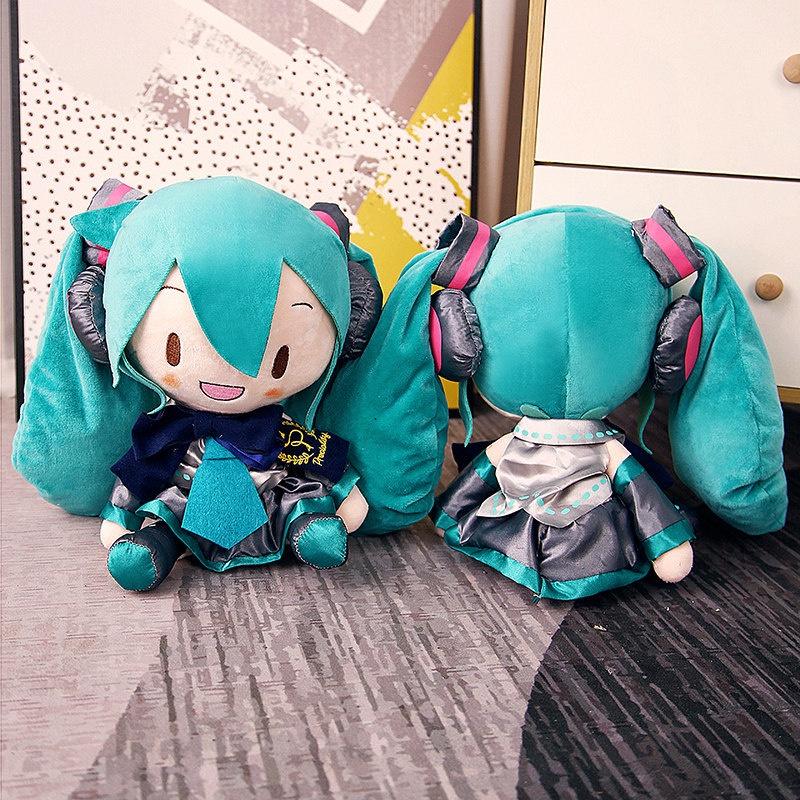 Nákup na omezenou dobu Bowknot Hatsune fufu Miku Preciality Plyšový polštářek pro panenky