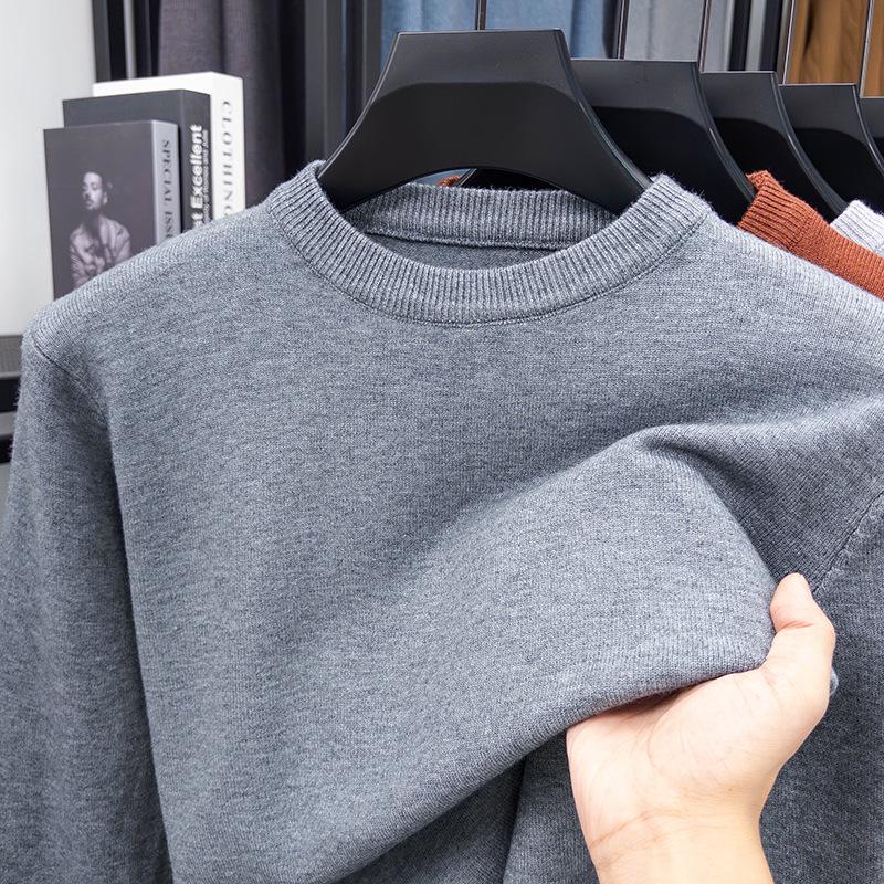 Pull Fin Homme Automne/Hiver - Décontracté, Doux pour la Peau, Couche de Base Chaude