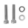 CNC Aluminum   Resonator Delete Plate Replacement Fit for     11‑16