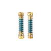 3/4" Garden Hose Anti‑Kink Spring Protector Brass Connector Male Female Thread Water Pipe Extension Faucet Adapter Fittings 1Pc