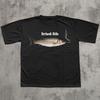 Fried Fih Funny Meme T-shirt, Fish Shirt, Food Shirts, Unhinged Clothes, Silly Tshirt, Inappropriate Tee, Weird Tees, GIft for Him Her