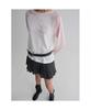 Colorblock Raglan Jersey Top - Light Pink