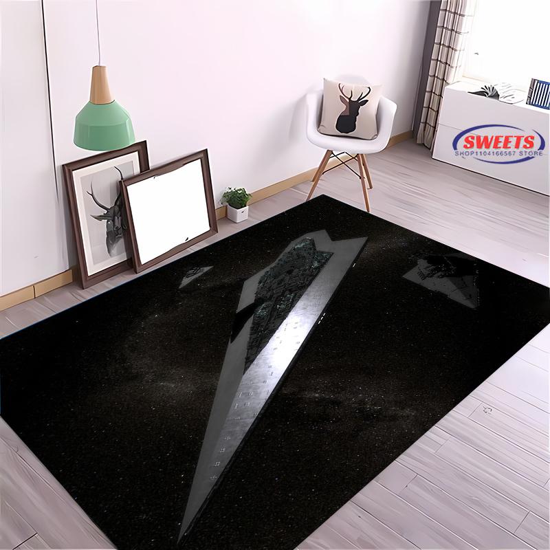 New Shelves! 3D Classic Movie Theme Carpet, Living Room Bedroom Office Children's Room of Choice, Non-slip Machine Washable Mat