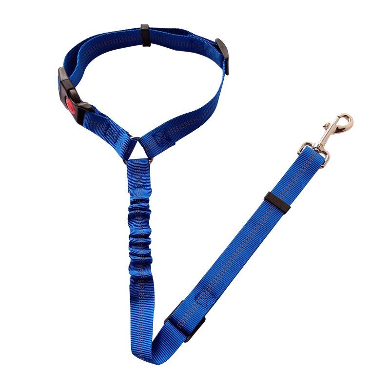 

Car Dog Safety Belt Seat Safety Rope Elastic Traction Rope Buffer Traction Belt StyleA,StyleBlue