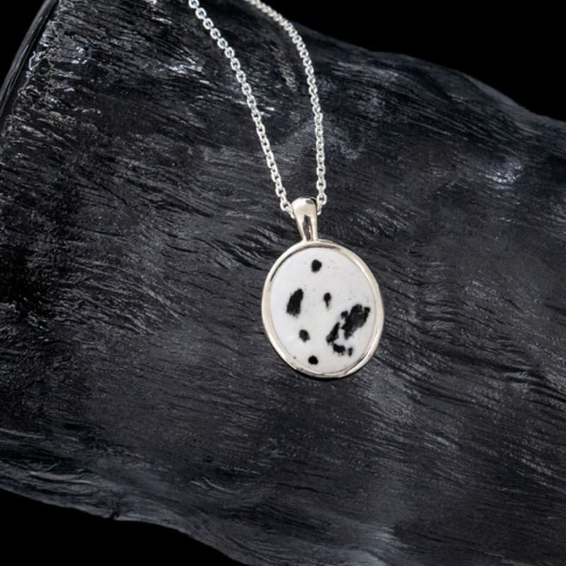 

metamic Класичне намисто (Dalmatian) Silver