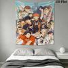 Volleyball Anime Pattern Home Decor Tapestry, Wall Hanging, Decorative RV Wall Cloth.MGT0918447