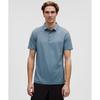 Men S Showzero  Slim Fit Polo Shirt Steel Blue