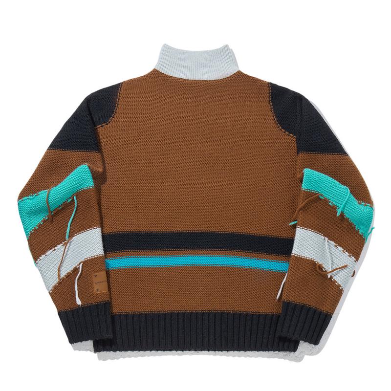 Li Ning ADSB Collaboration Series Loose Pullover Knit Sweater Women sweater AMBV428-1