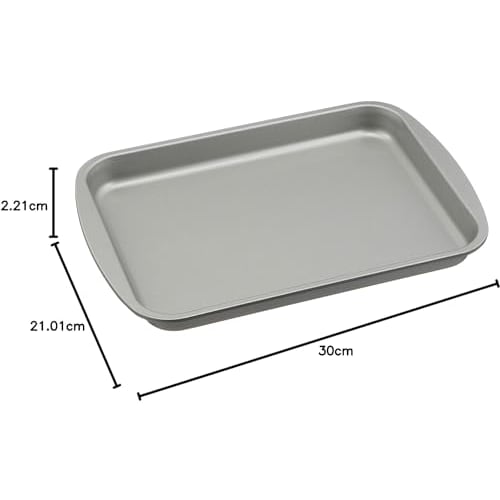 Pearl Metal Antenor High Clean Coat Roll Cake Pan, 27 x 20 cm, Made in Japan, D-3570