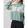 Women's Woven Stand Collar Jacket