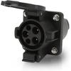 Acouto Type 1 EV Socket Energy Vehicles AC Socket Holder Level 2 Single Phase 240V 16A 32A Universal CE TUV SAE J1772 Approved