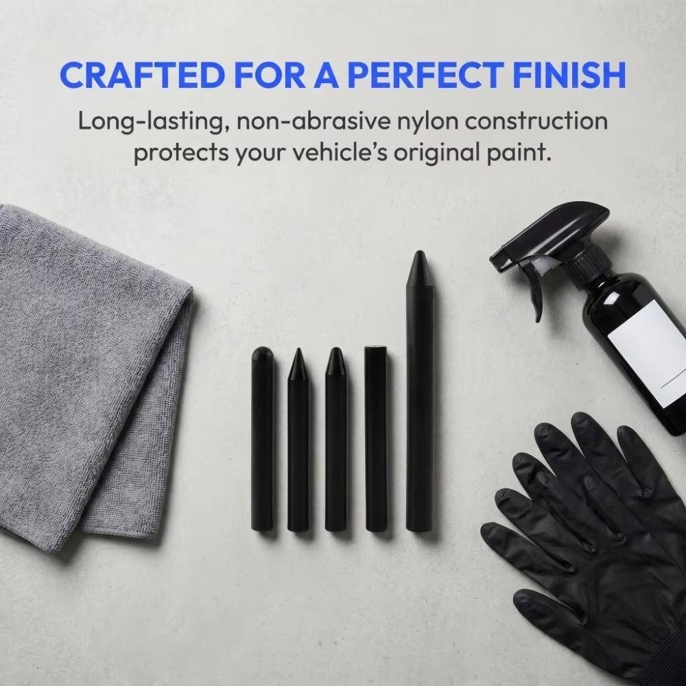 White Dent Repair Kit Durable Dent Removal Tool Leveling Pens Tap Down Tools  Car Dent Removal