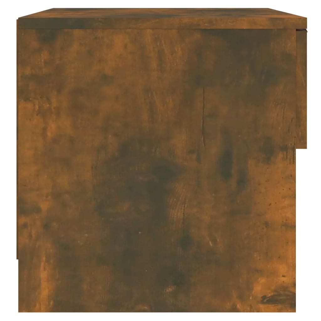 Nightstand Smoked Oak Wood Material