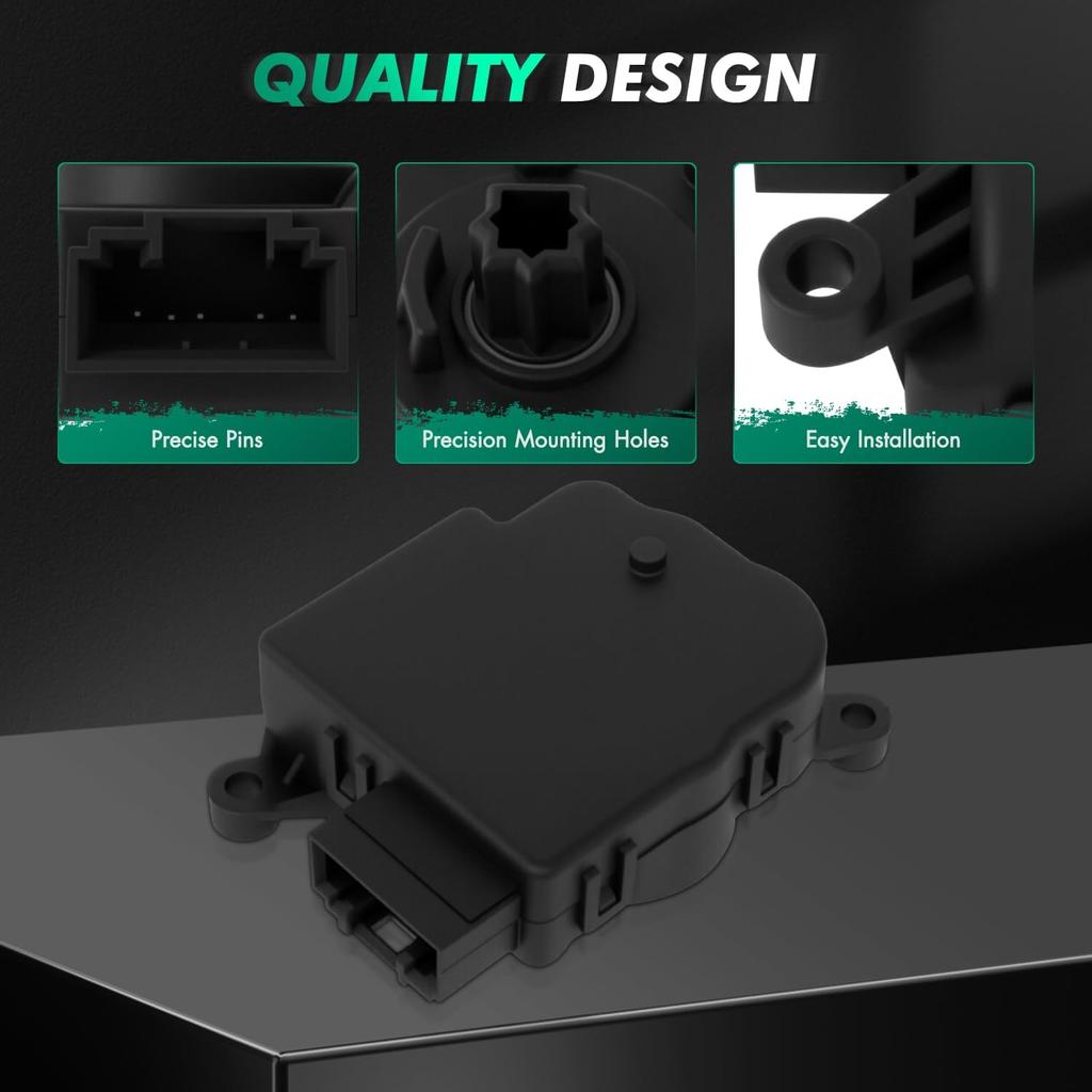 SCITOO HVAC Heizungs-Mischklappen-Stellmotor Ersatz für Ford für Mustang 2015-2018 604-295 Heizungs-Mischklappen-Hebel