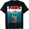 Paws Kitten Meow Parody Funny Cat Lover Gifts Cute Cat T-Shirt Unisex T-Shirt