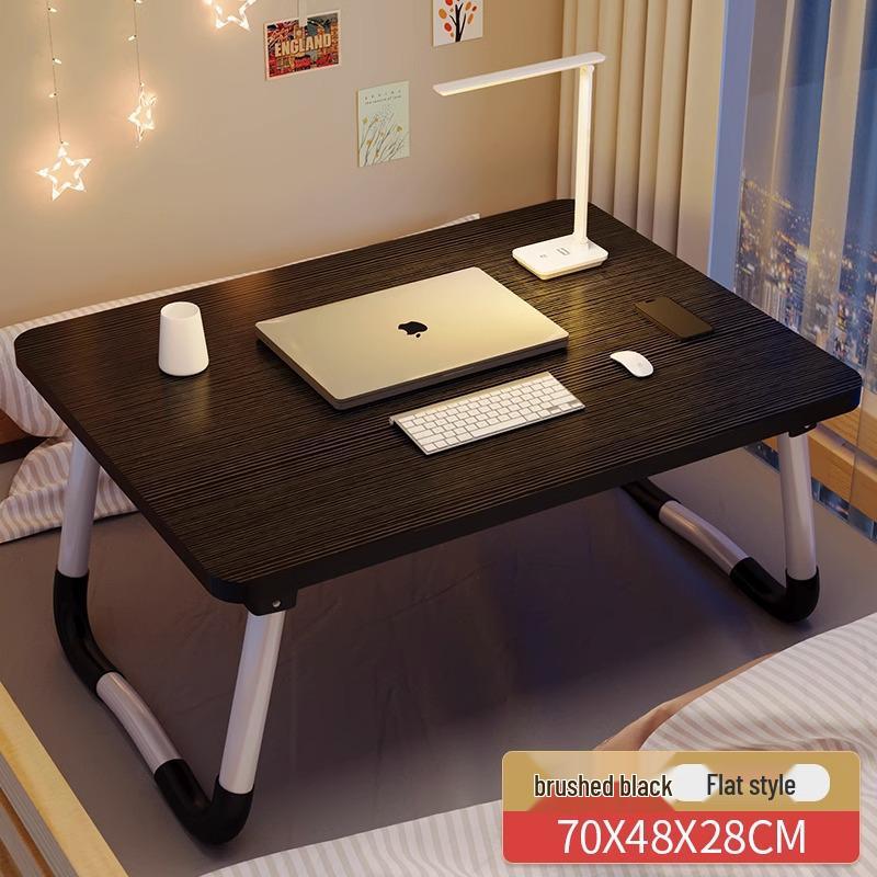 Foldable Bedside Table: Compact Desk for Dorms and Bedrooms
