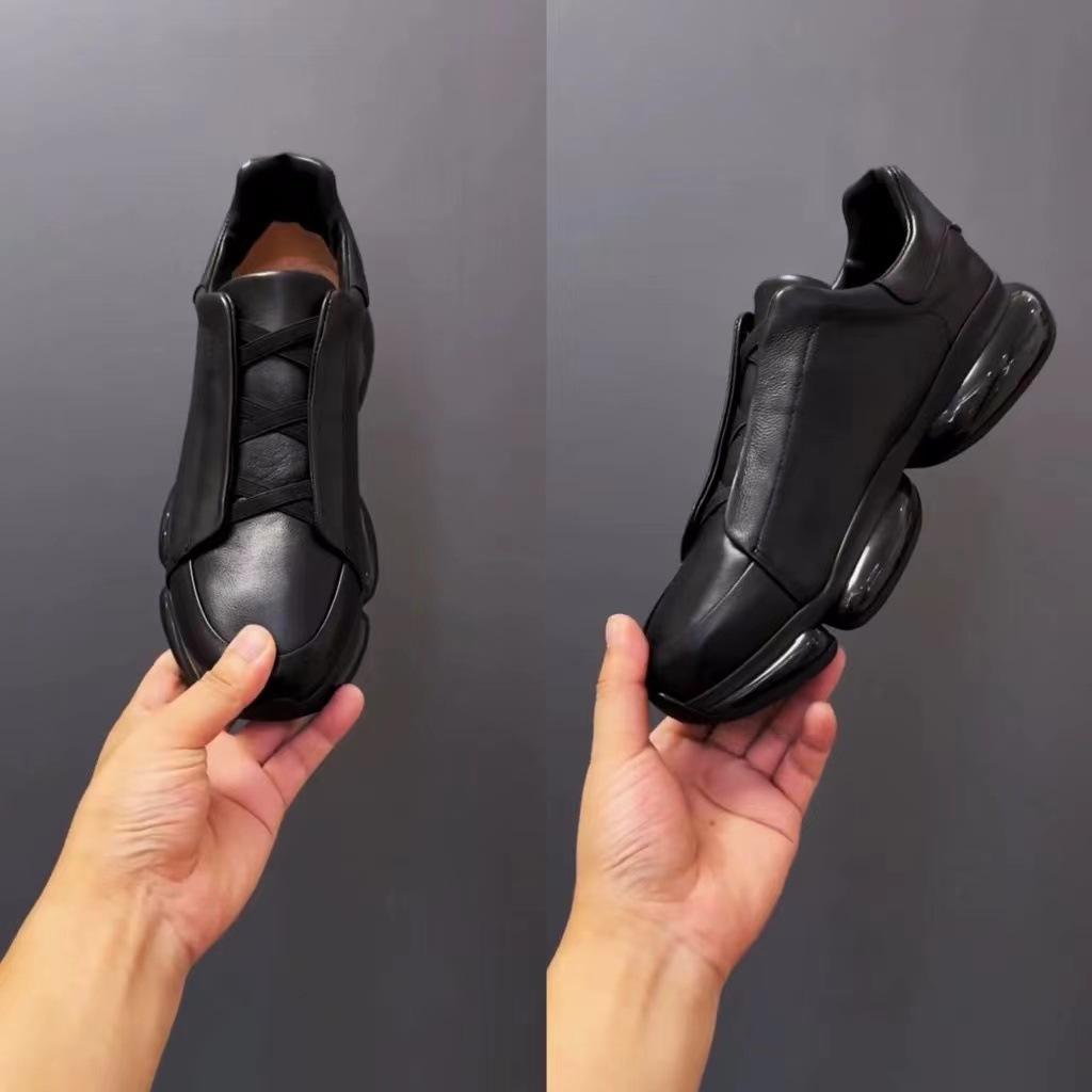 Schuhe Herren Guangzhou High-End Herrenschuhe 2025 neu erhöhend Rindsleder Freizeitsportschuhe trendige Luftpolsterschuhe vielseitig
