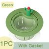 Kitchen Sink Strainer Automatic Drain Basket  Sink Strainer Garbage Filter Shelf Strainer Cartoon Cactus DesignMultifunctional
